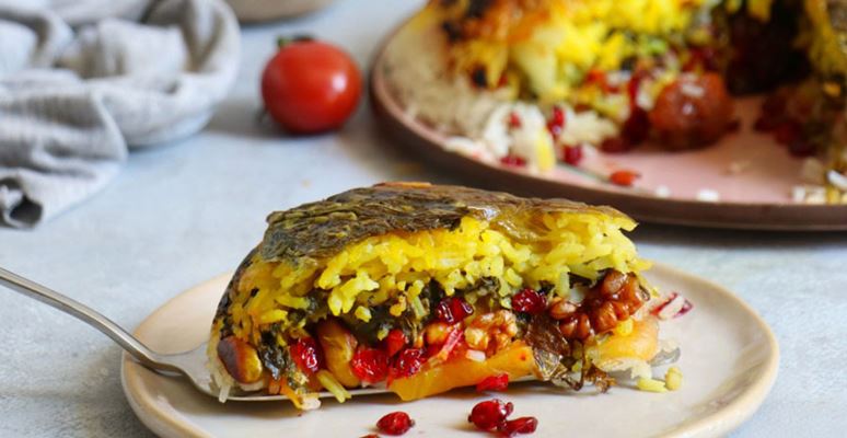 چطور ته چین اسفناج و مرغ مجلسی و لذیذ درست کنم؟