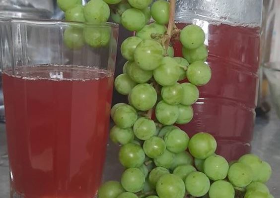 طرز تهیه آبغوره و نحوه قرمز شدن رنگ آبغوره