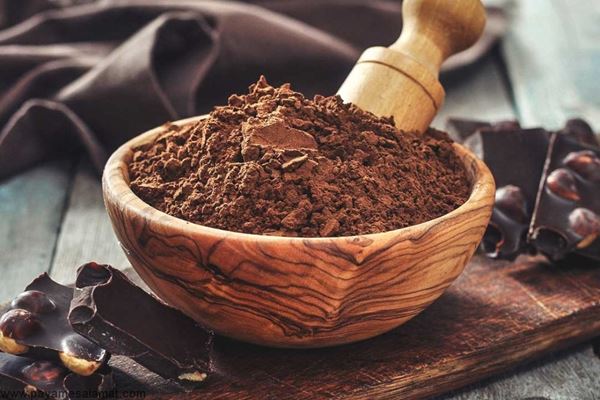 چه مقدار کافیئن در پودر کاکائو وجود دارد؟