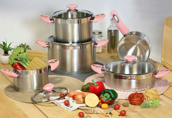 راهنمای خرید سرویس قابلمه استیل شیک و جدید