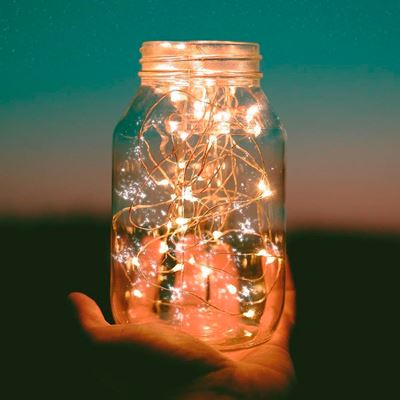 نور پردازی جذاب با ریسه های نور