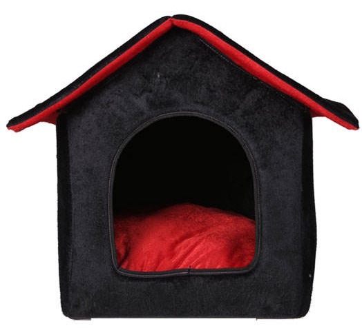 جای خواب سگ و گربه طرح کلبه