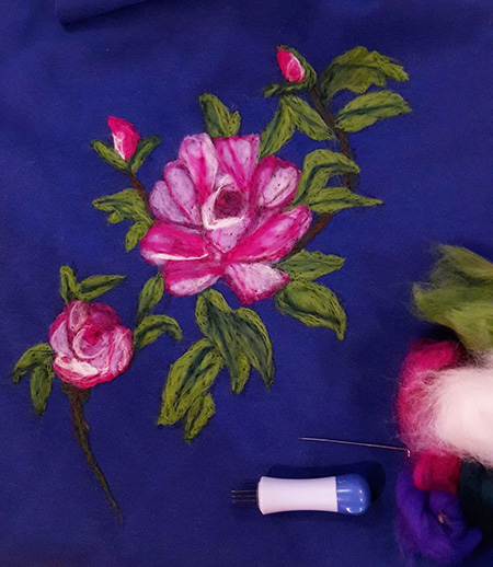 آشنایی با کچه دوزی, تفاوت نمد دوزی و کچه دوزی