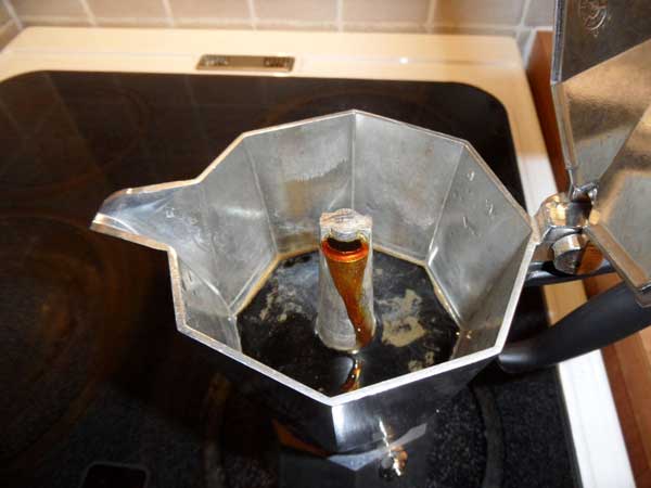 ساخت قهوه با دستگاه قهوه جوش گازی