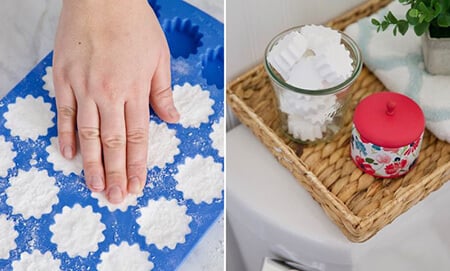 روش های استفاده از قالب سیلیکونی,نحوه ی استفاده از قالب های سیلیکونی