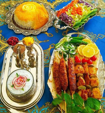 مخلفات در کنار کباب,بهترین مخلفات در کنار کباب,کباب را با چه مخلفاتی بخوریم