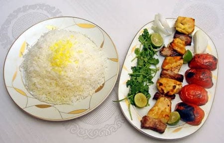 مخلفات در کنار کباب,بهترین مخلفات در کنار کباب,مخلفات کباب‌