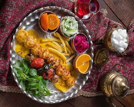 مخلفات در کنار کباب,بهترین مخلفات در کنار کباب,مخلفات کباب‌