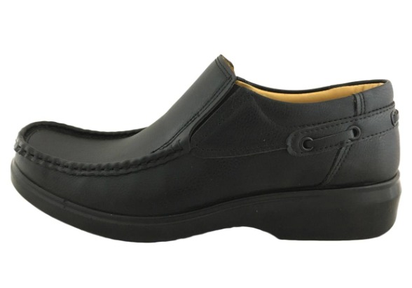 کفش مشکی طبی مردانه پارس مدل 1684