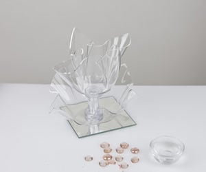 تزیین گلدان