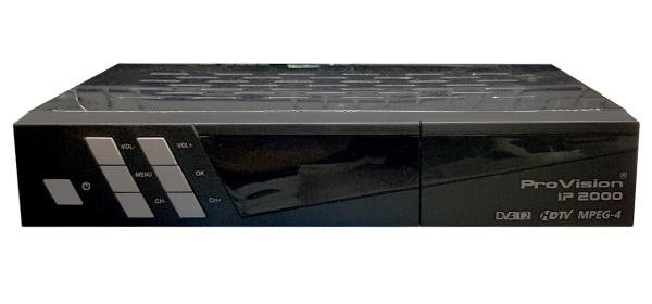 گیرنده دیجیتال پروویژن مدل IP2000 به همراه دانگل وای فای پین اوید
