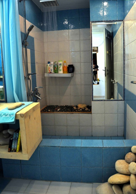 قسمت های آلوده سرویس بهداشتی, تمیز کردن قسمت های آلوده سرویس بهداشتی