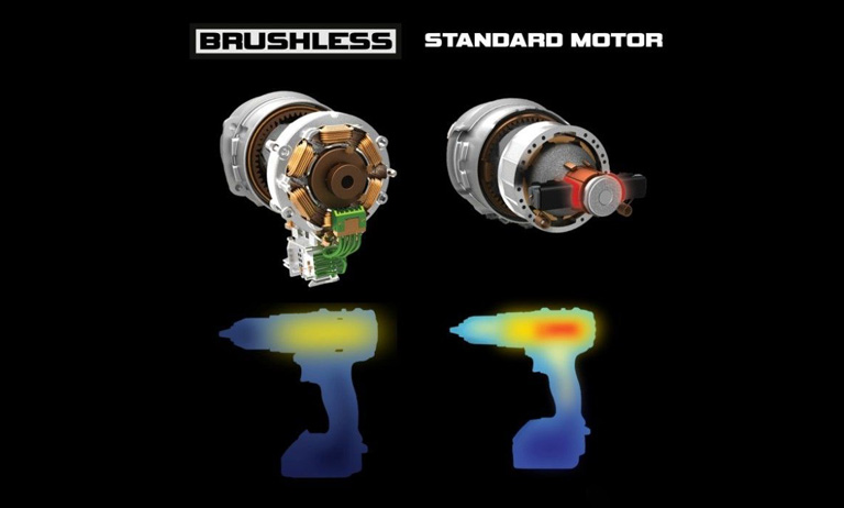 مقایسه موتور براش با موتور براشلس