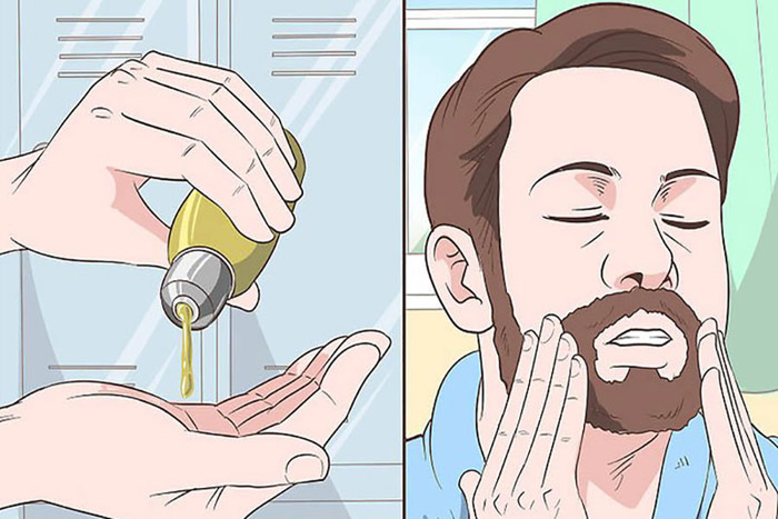 نحوه استفاده از روغن رشد ریش