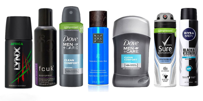 انواع اسپری ضد تعریق