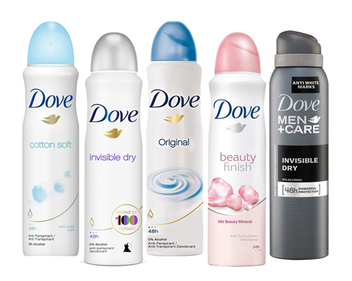 اسپری ضد تعریق داو