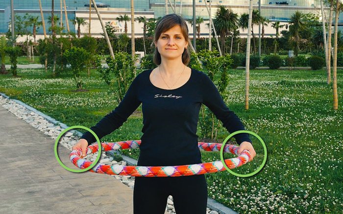 آموزش نحوه استفاده از ورزش هولاهوپ