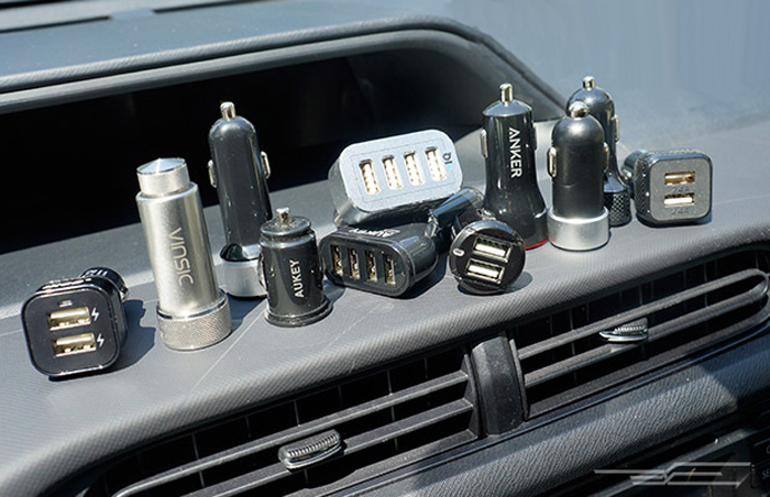 خرید اینترنتی انواع شارژر فندکی