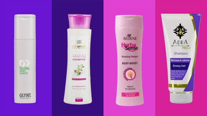 انواع شامپو حجم دهنده مو