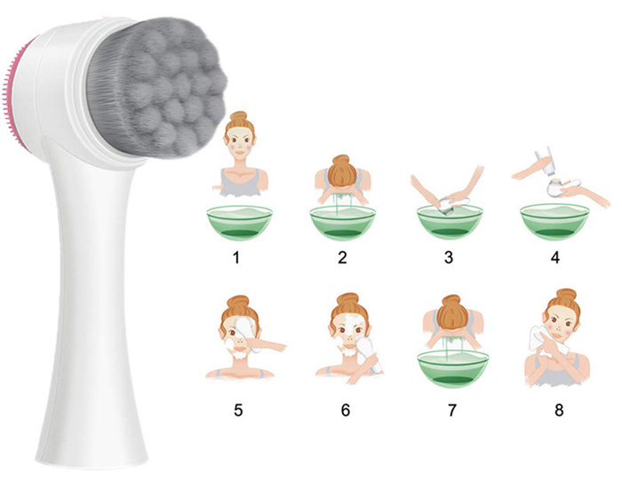 نحوه استفاده از فیس براش