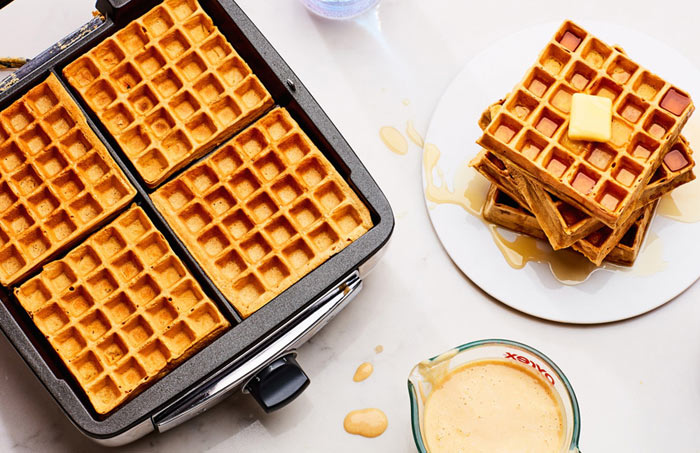 طرز تهیه وافل