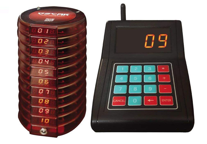 دستگاه پیجر و فراخوان مشتری