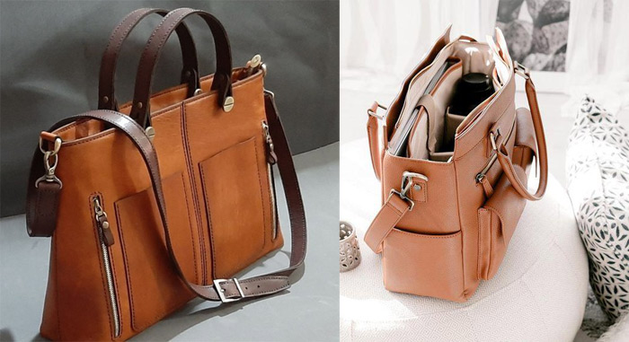 کیف چرم اداری زنانه