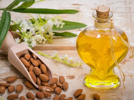 روغن بادام تلخ برای موهای فر, روغن تراپی بادام تلخ, روغن بادام تلخ برای مو