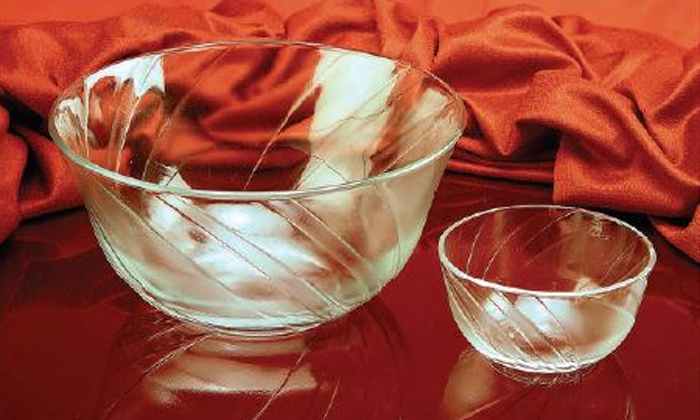 کاسه و پیاله بلوری